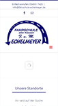 Mobile Screenshot of fahrschule-echelmeyer.de